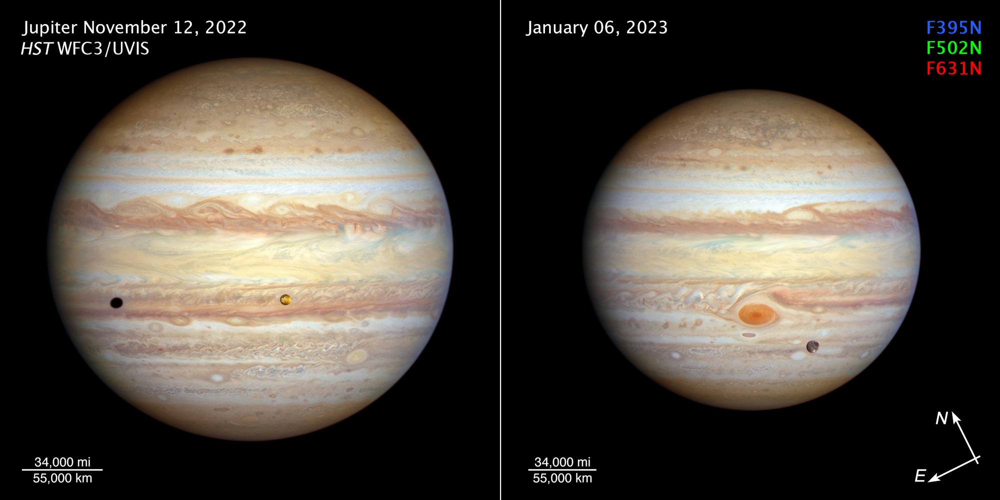 Jupiter (Nov. 2022 and Jan. 2023) - NASA Science Jupiter (Nov. 2022 and Jan. 2023) - NASA Science
